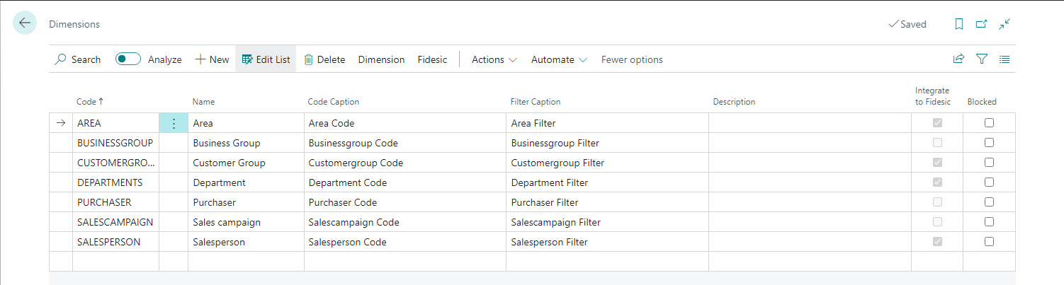 dimensional accounting what is it dimensions business central